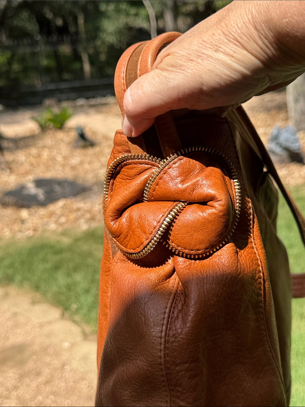 See By Chloe Tan Leather Hobo Shoulder Bag - Picture 12 of 17